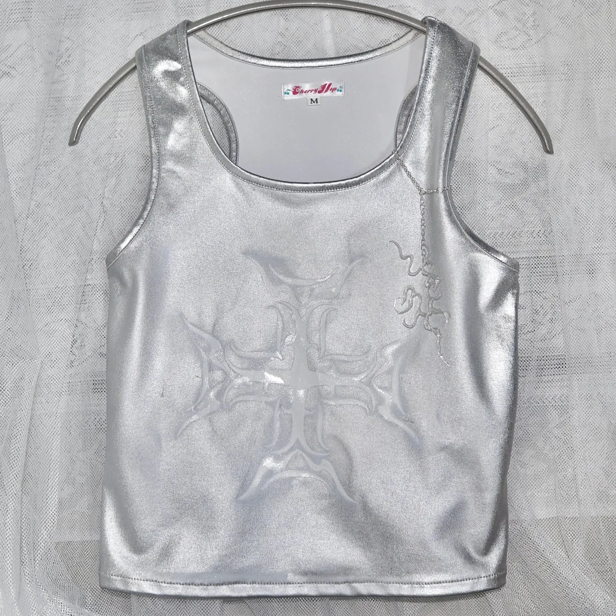 ✧cyber sigil paint top   ICY charm✧