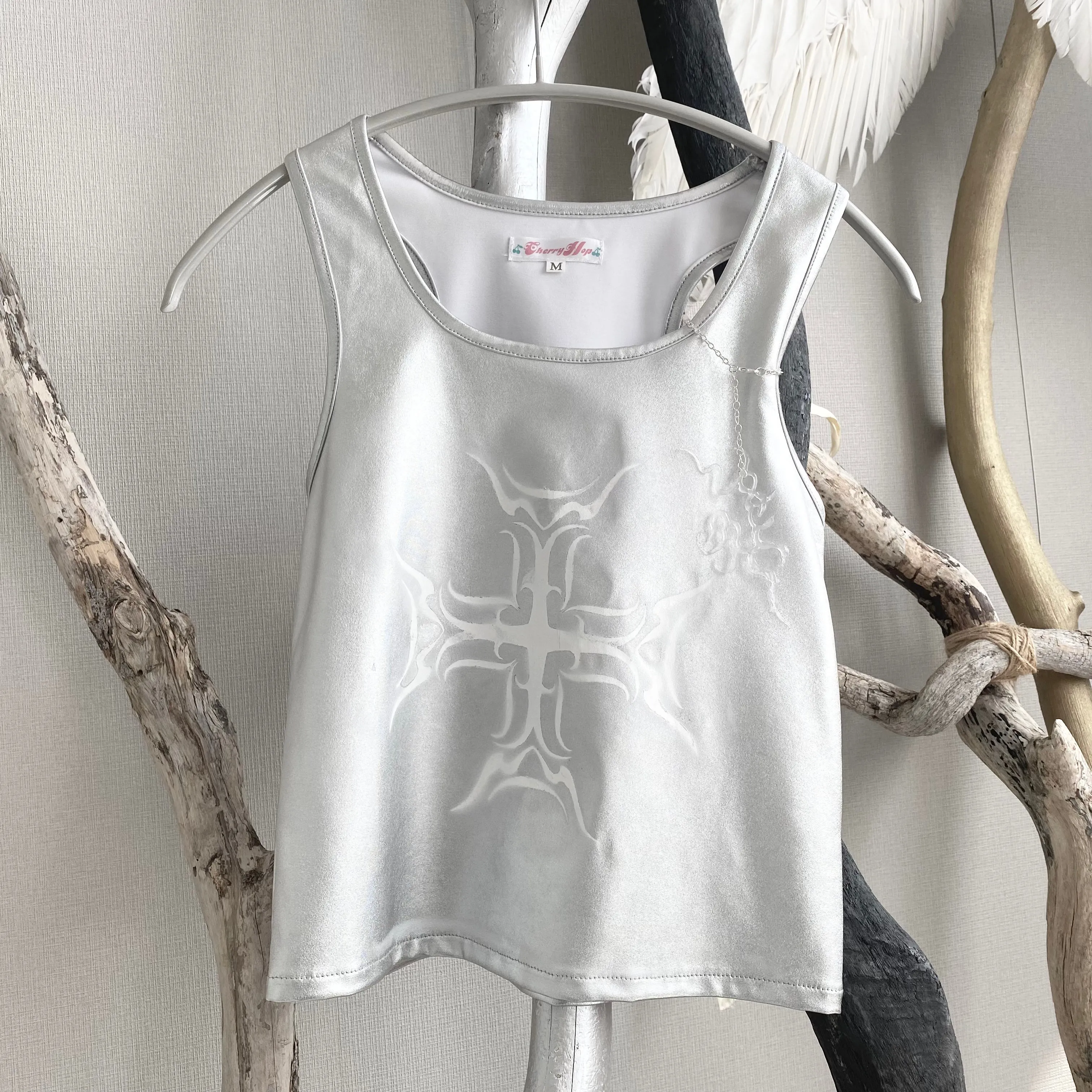 ✧cyber sigil paint top   ICY charm✧