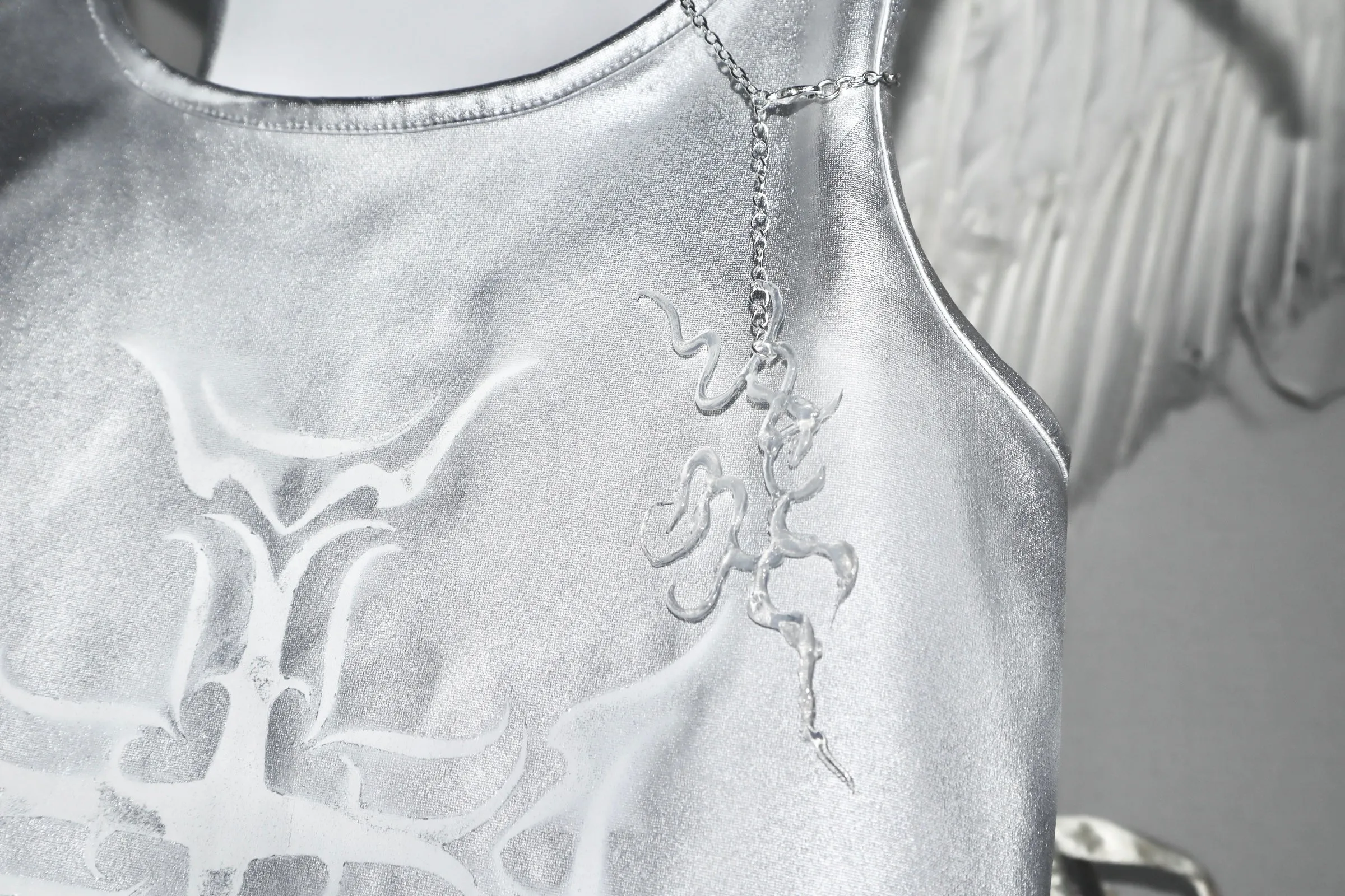 ✧cyber sigil paint top   ICY charm✧
