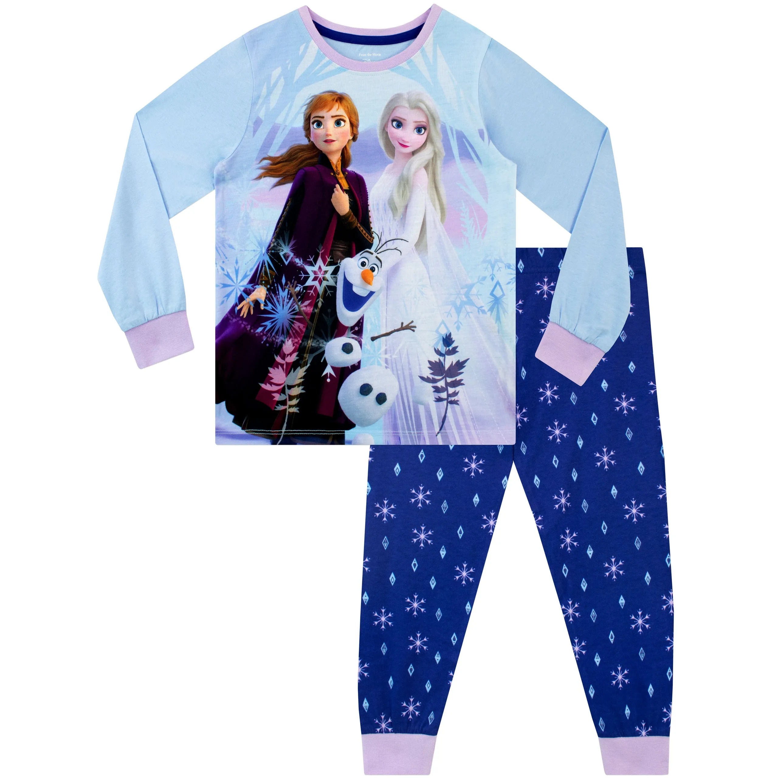 Disney Frozen Pyjamas And Dressing Gown Set