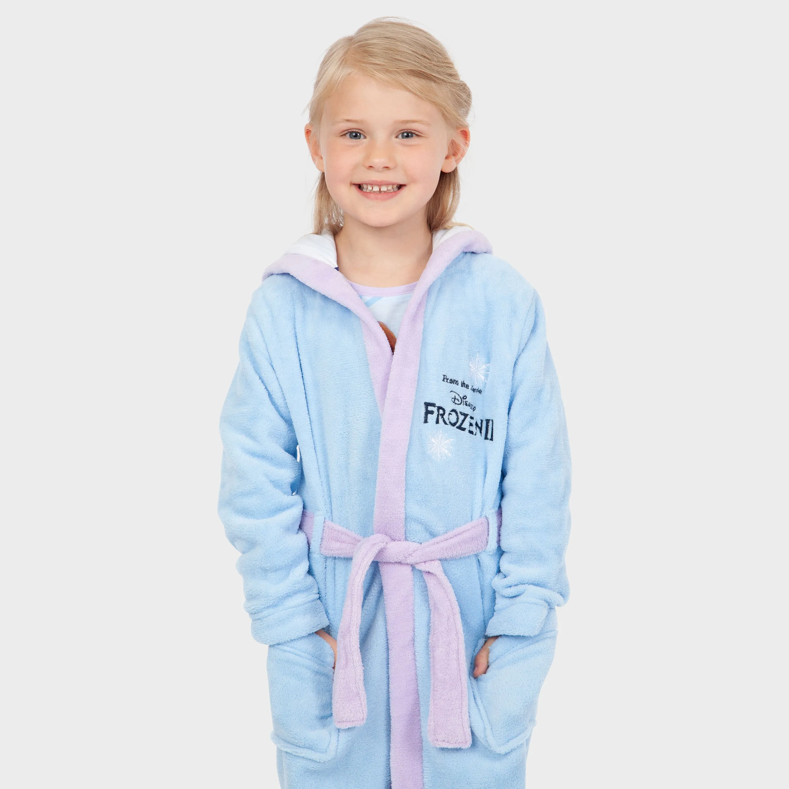 Disney Frozen Pyjamas And Dressing Gown Set