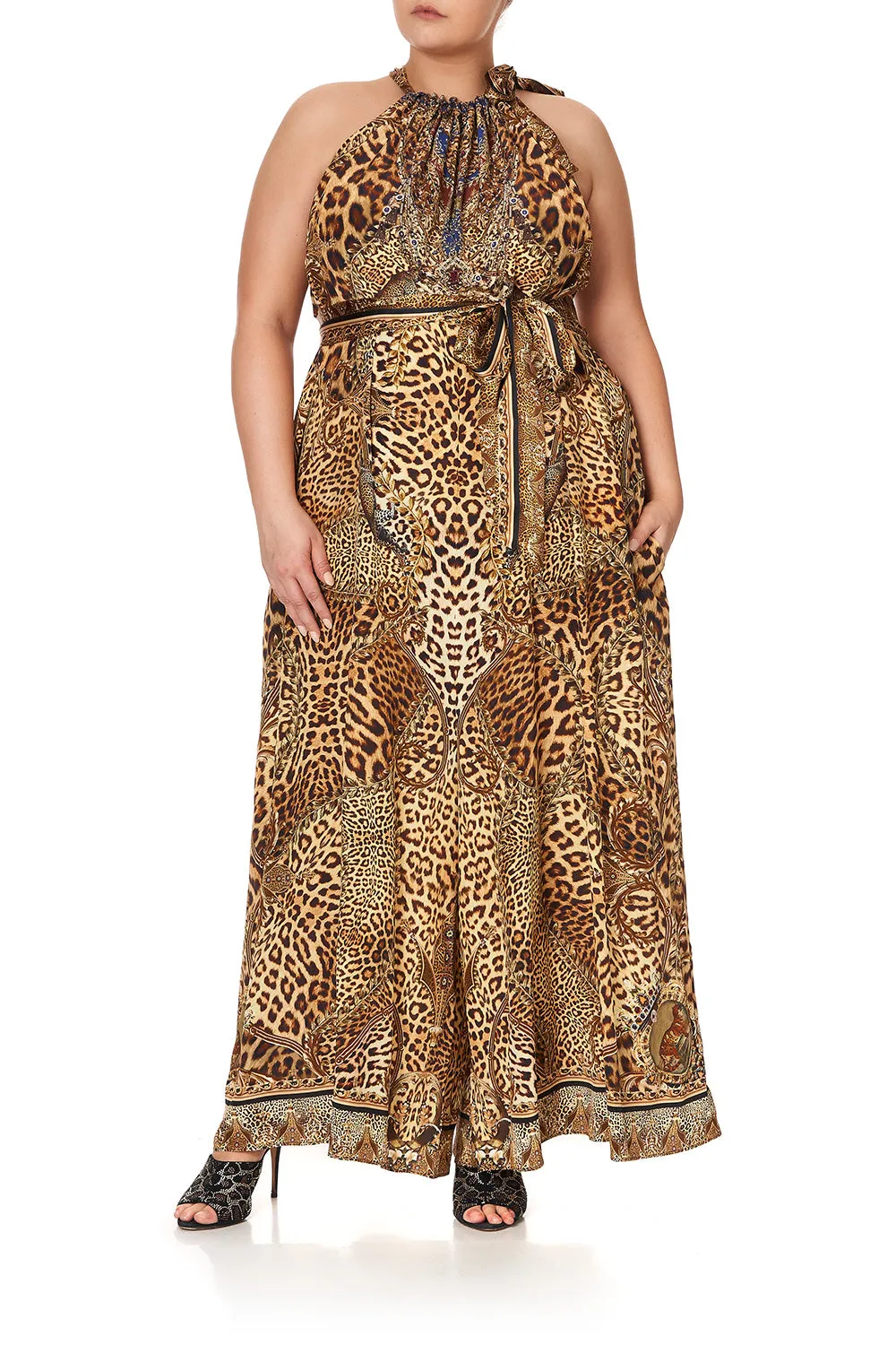 DRAWSTRING NECK JUMPSUIT LADY LODGE