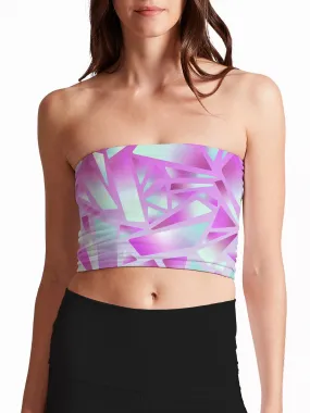Electric Stained Glass (Pink Ice) Tube Top