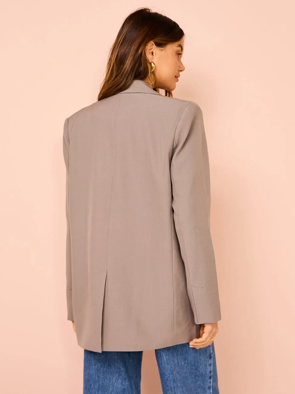 Elka Collective Murphy Blazer in Granite
