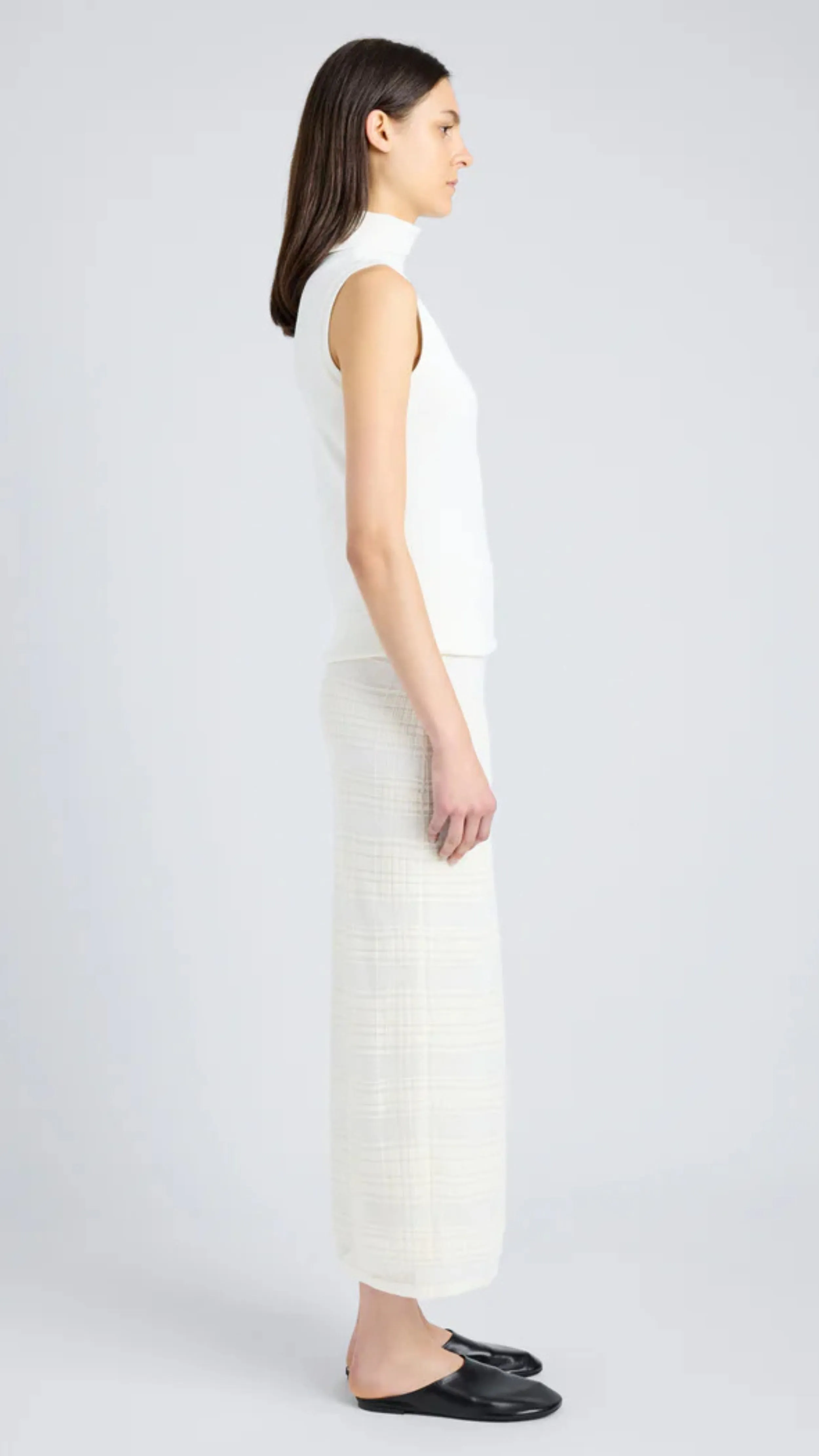 Elsa Skirt in Plaid Knits