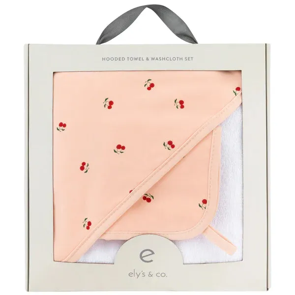ELY`S & CO. Hooded Towel & Washcloth