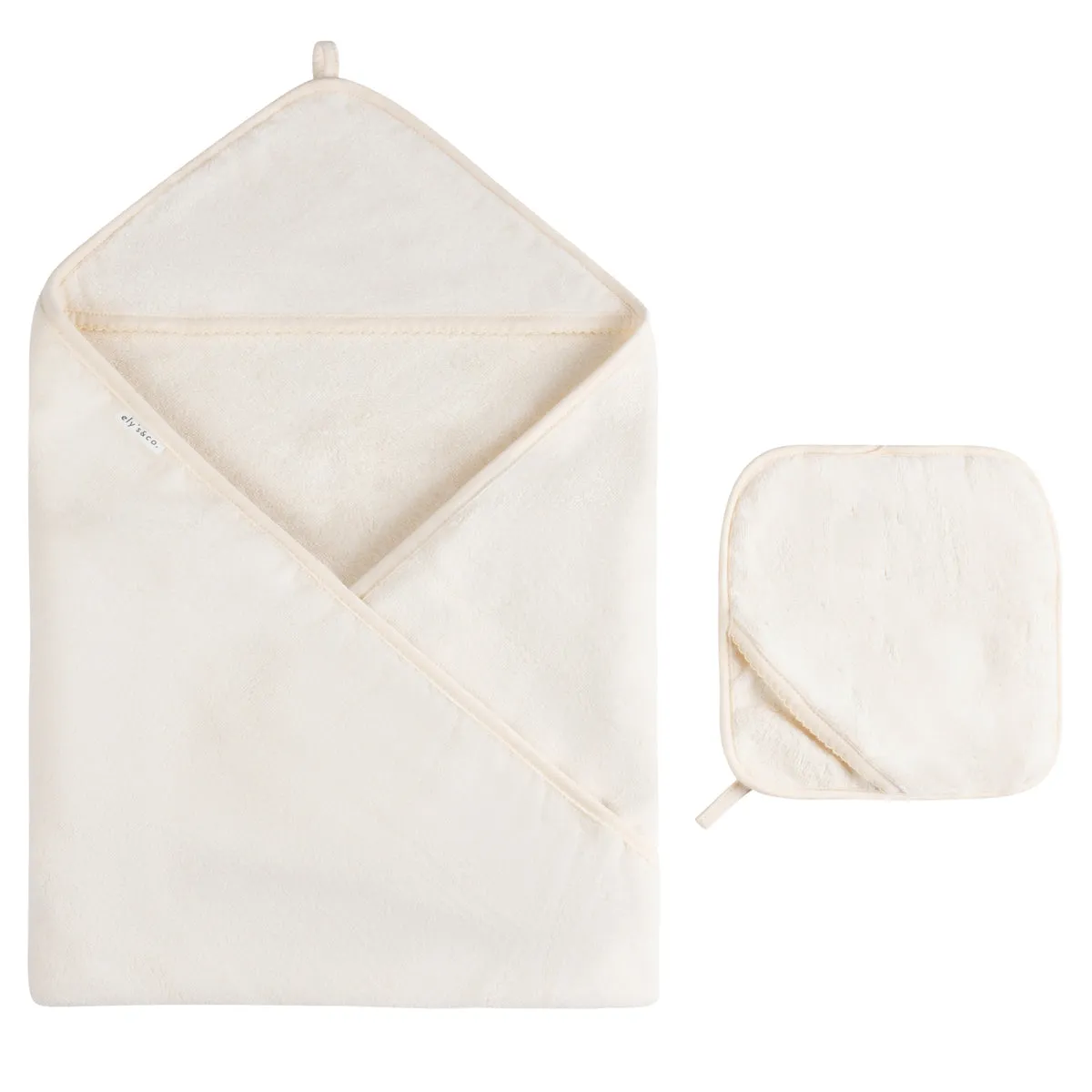ELY`S & CO. Hooded Towel & Washcloth