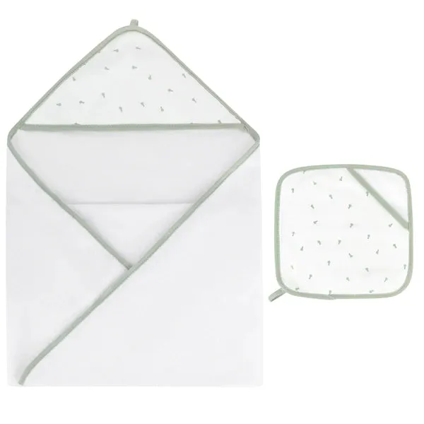 ELY`S & CO. Hooded Towel & Washcloth