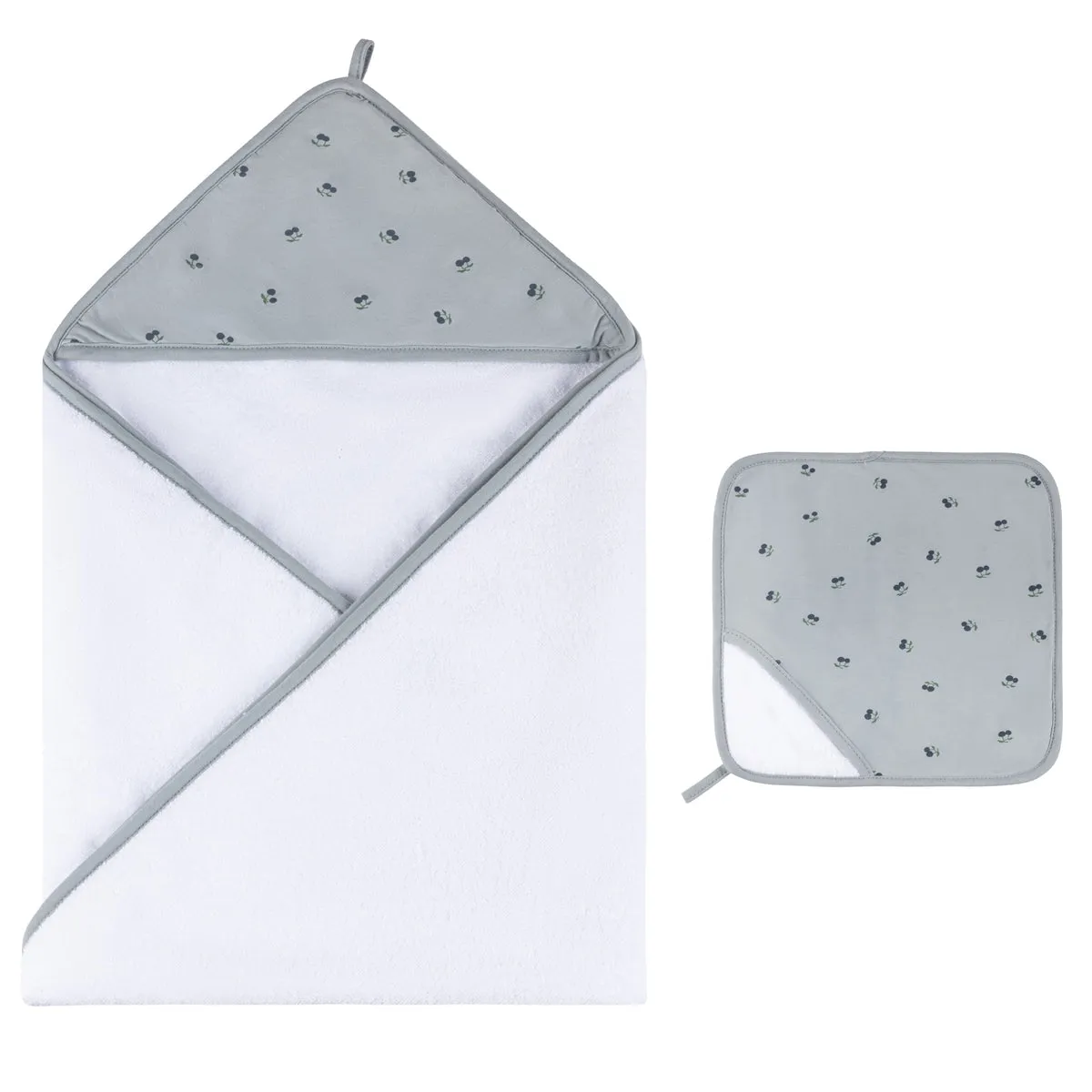 ELY`S & CO. Hooded Towel & Washcloth