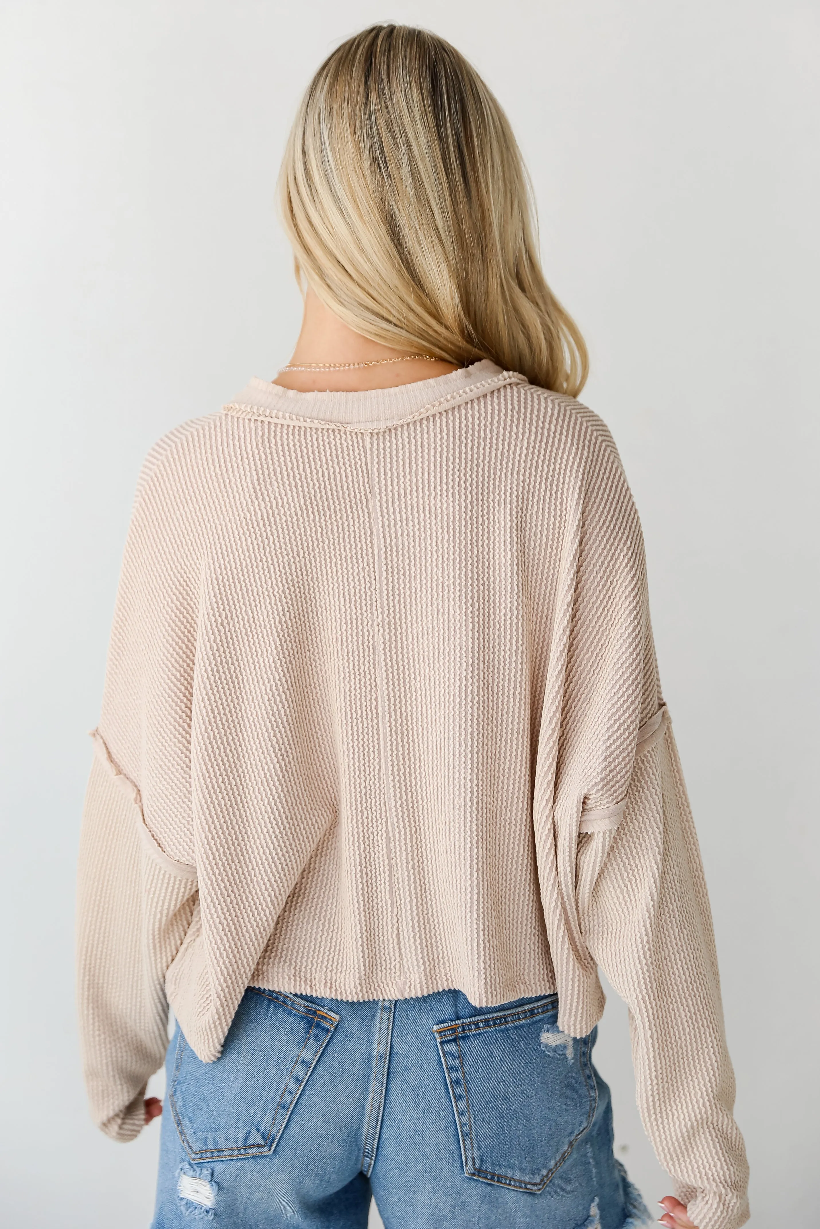 FINAL SALE - Ashton Corded Top - DU DEAL