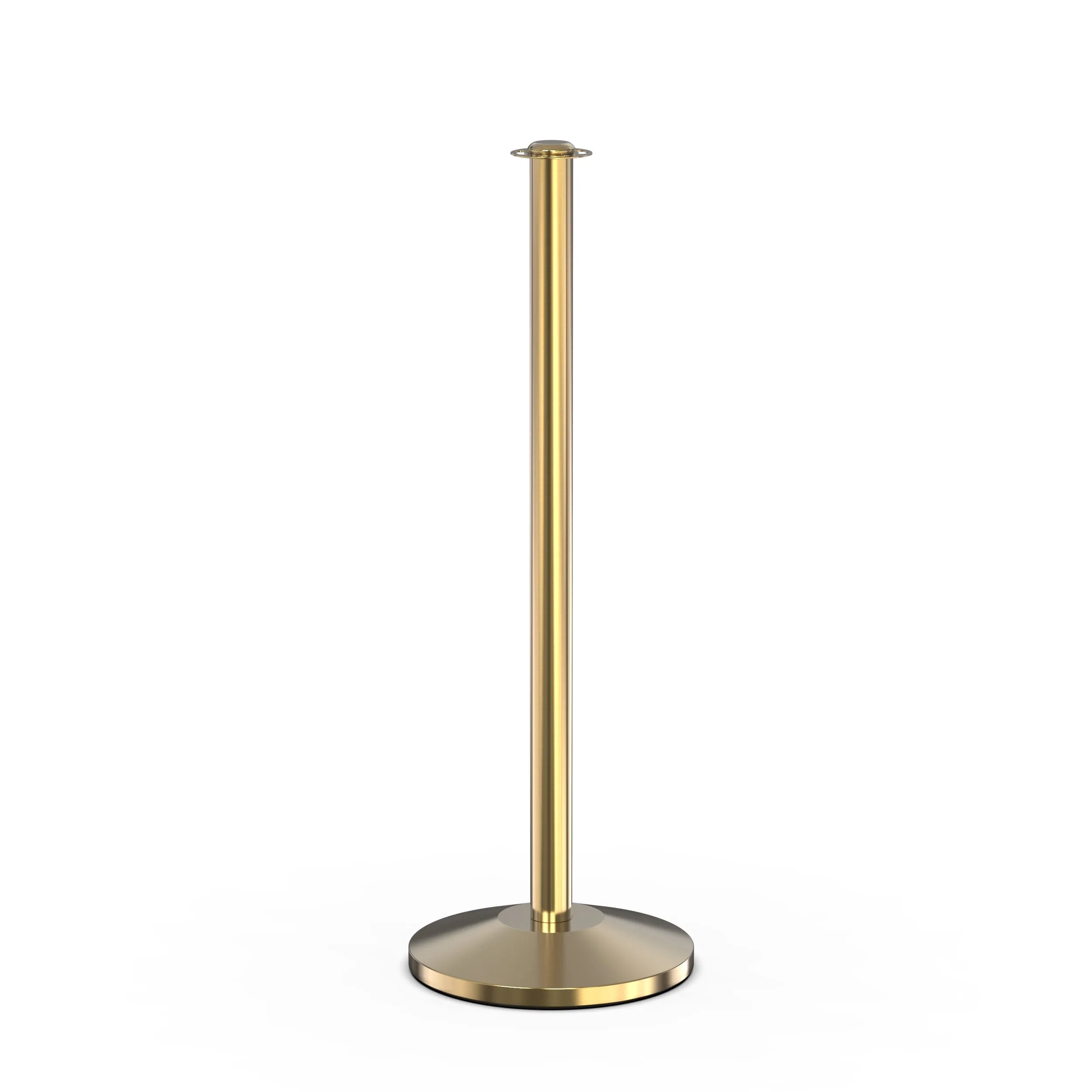 Flat Top Rope Stanchion with Sloped Base - Montour Line CLine
