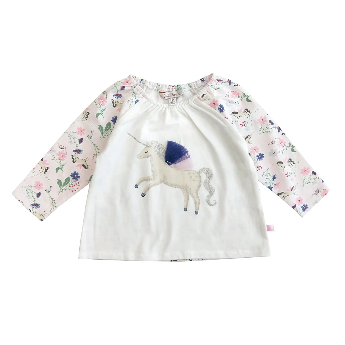 Fox & Finch Whimsical Unicorn Top