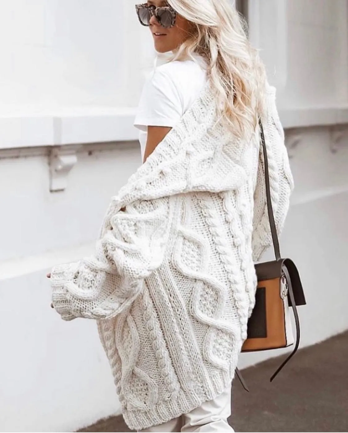 Frankie Hooded Cable Cardi  SALE Now $177