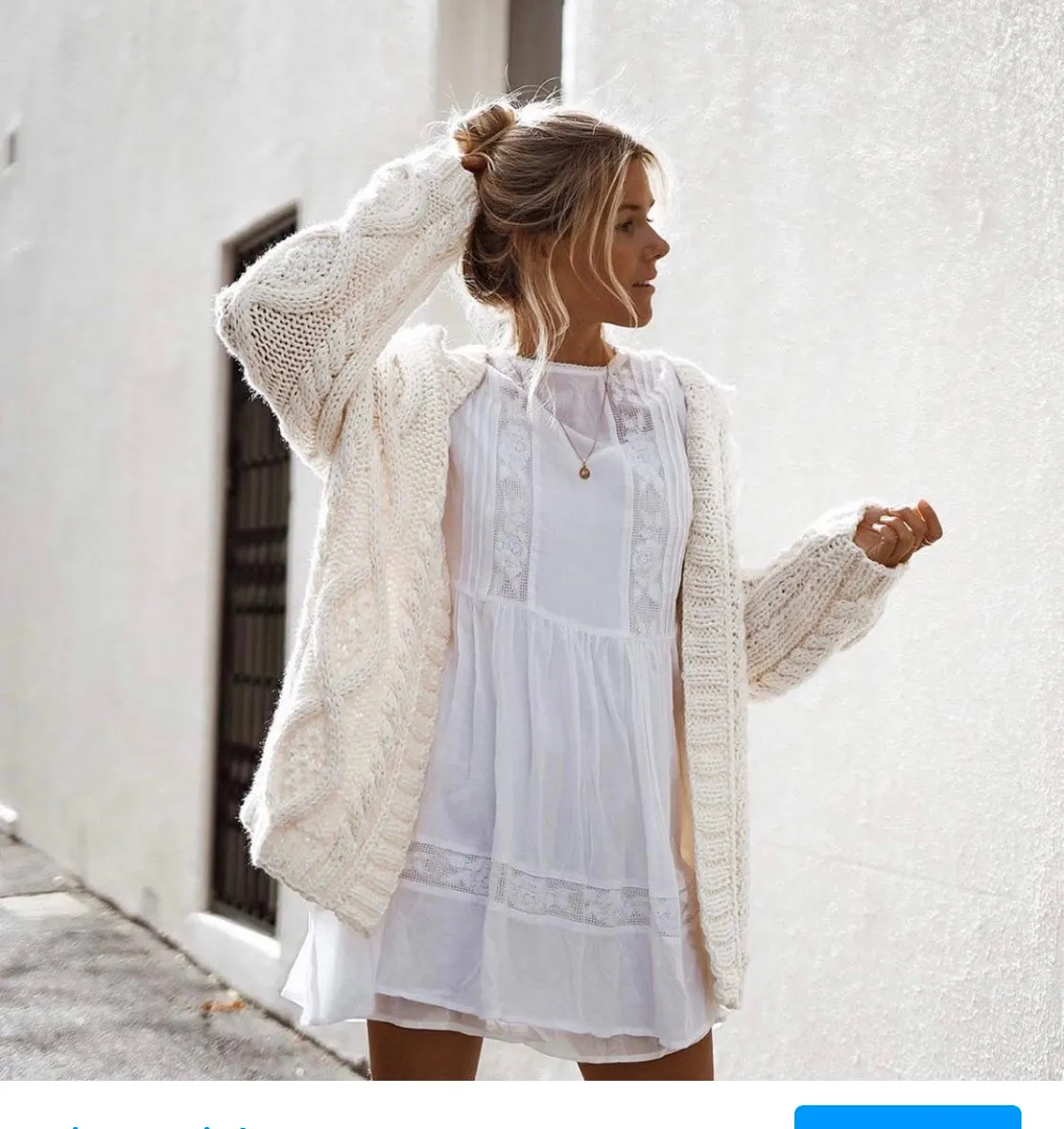 Frankie Hooded Cable Cardi  SALE Now $177