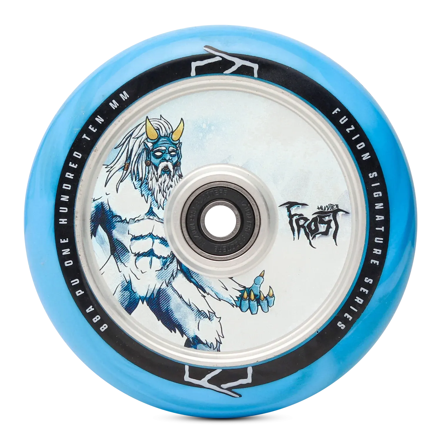Fuzion Hollowcore Wheels 110mm - Hunter Frost Signature (Pair)