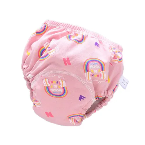Girls Baby Reusable Washable Diaper Pant Infant Potty Training Cloth