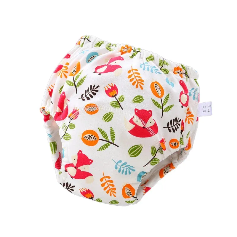 Girls Baby Reusable Washable Diaper Pant Infant Potty Training Cloth