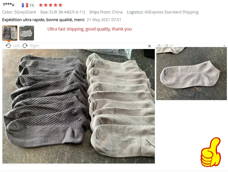 HSS Brand 10 Pairs/Lot Men Bamboo Fiber Socks Men Compression Summer Middle Socks Business Casual Mens Low Sock Big Size EU38-45