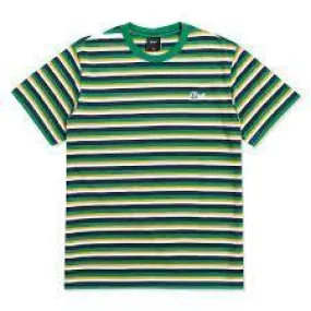 HUF Webster Stripe Knit Shirt Gold