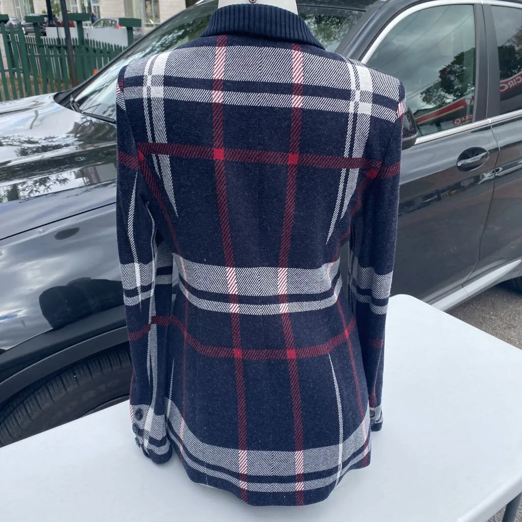 Iris Setlakwe soft plaid blazer 6