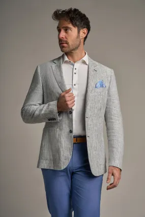 Jamie Half-Lined Linen Blazer