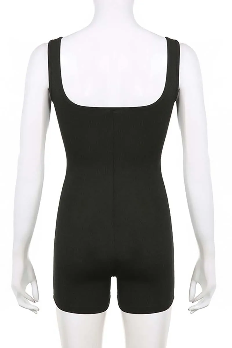 JC678 Metallic Ring Holder Romper
