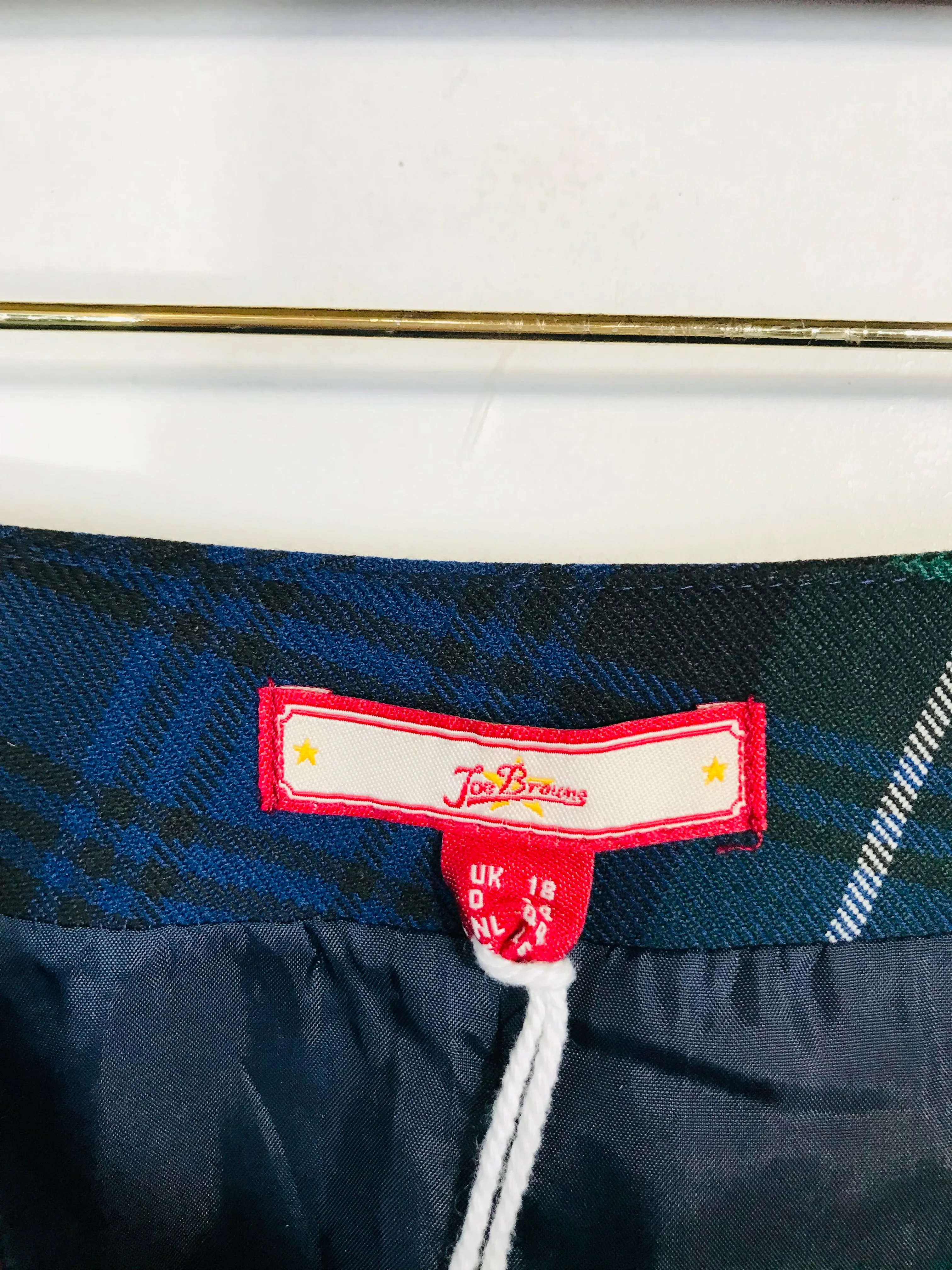 Joe Browns Women's Check Pencil Skirt NWT | UK18 | Multicoloured