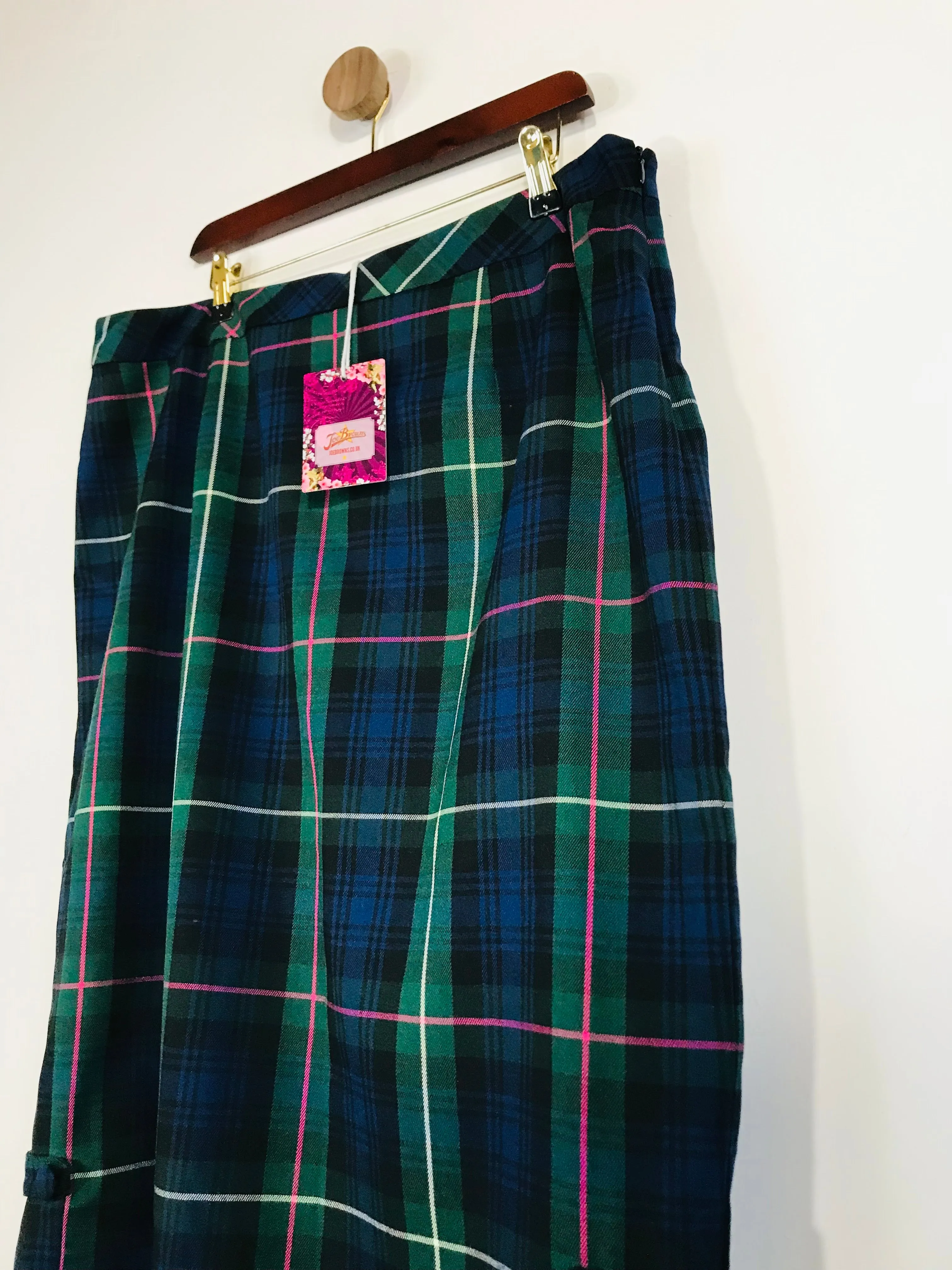 Joe Browns Women's Check Pencil Skirt NWT | UK18 | Multicoloured