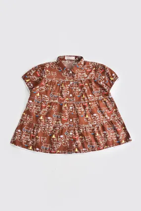 Kitty Carousel Cotton Top