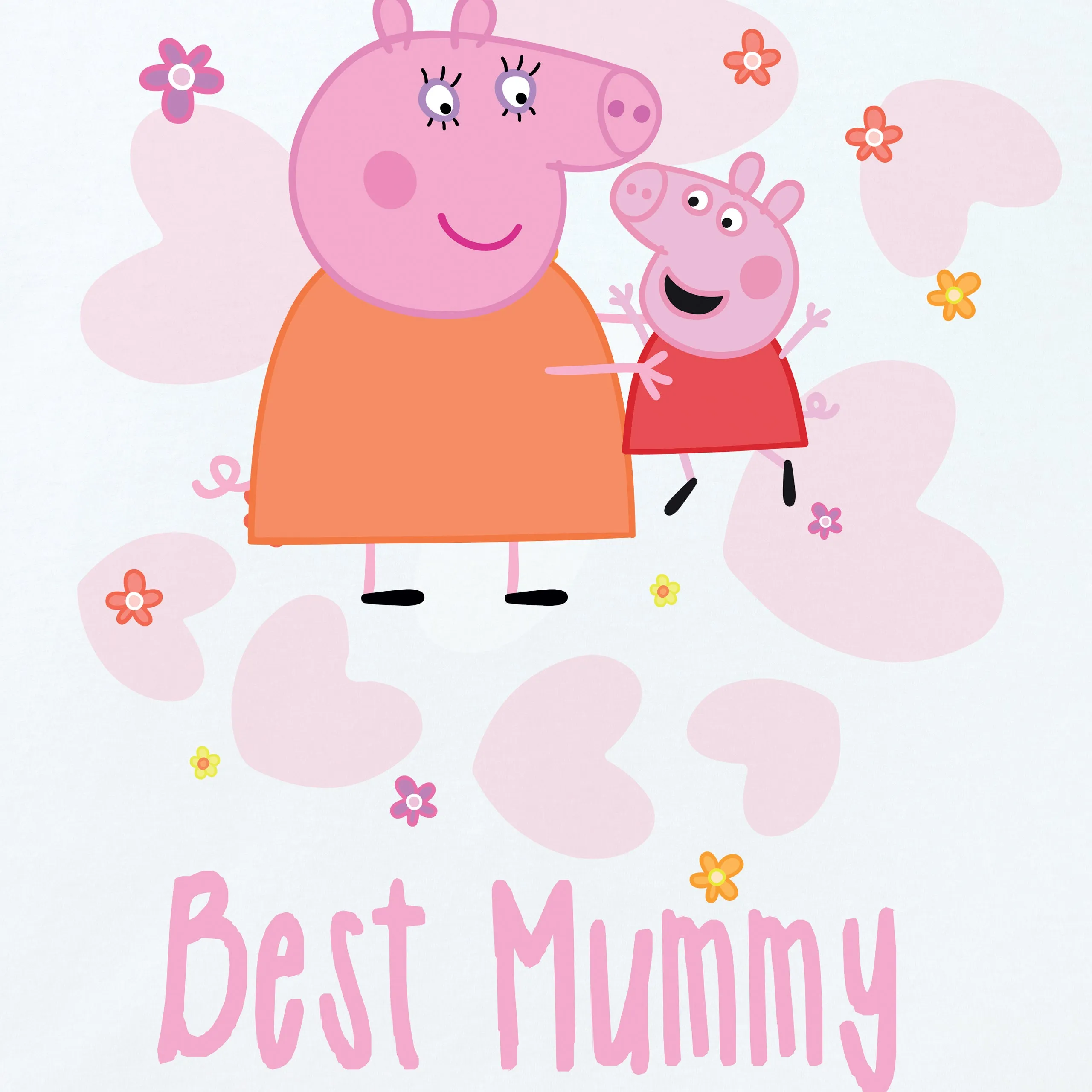 Ladies Peppa Pig - Best Mummy T-shirt