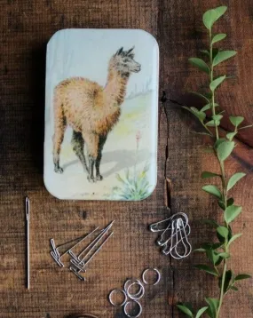 LAMA Magnetic box with knitting accessories