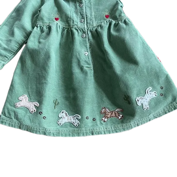 LE TOP CORDUROY DRESS (SZ 3M)