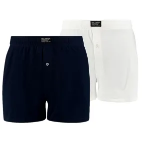 Levi's 2 Pack Loose Fit Jersey Boxer - Navy Blazer