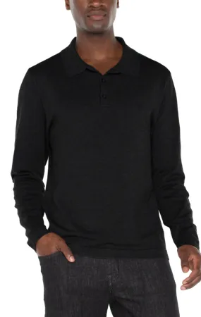 LIVERPOOL LONG SLEEVE KNIT POLO