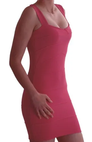 Loren Ribbed Panel Bodycon