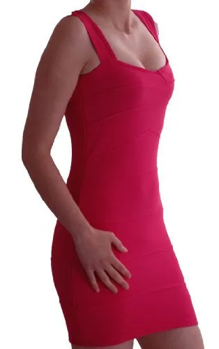 Loren Ribbed Panel Bodycon