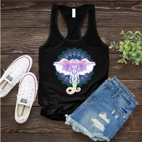 Mandala Elephant Women's Tank Top