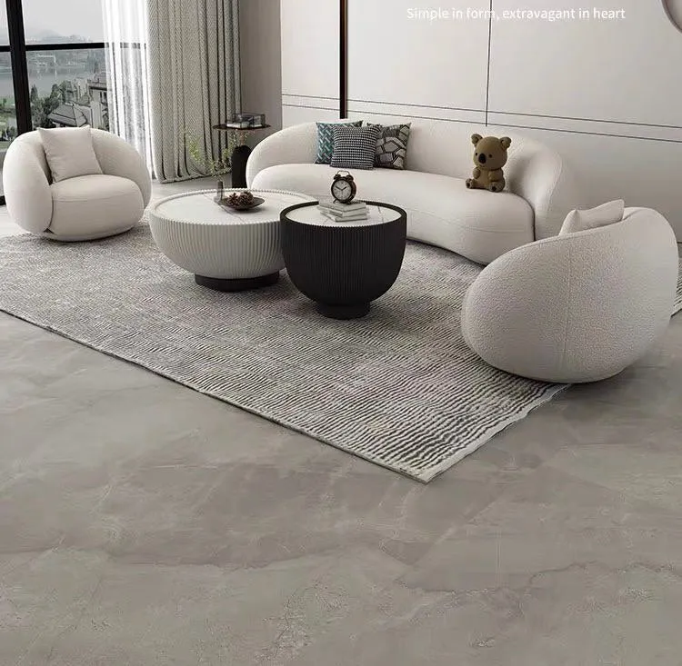 Modern Coffee Table with Sintered Stone top (set of 2)