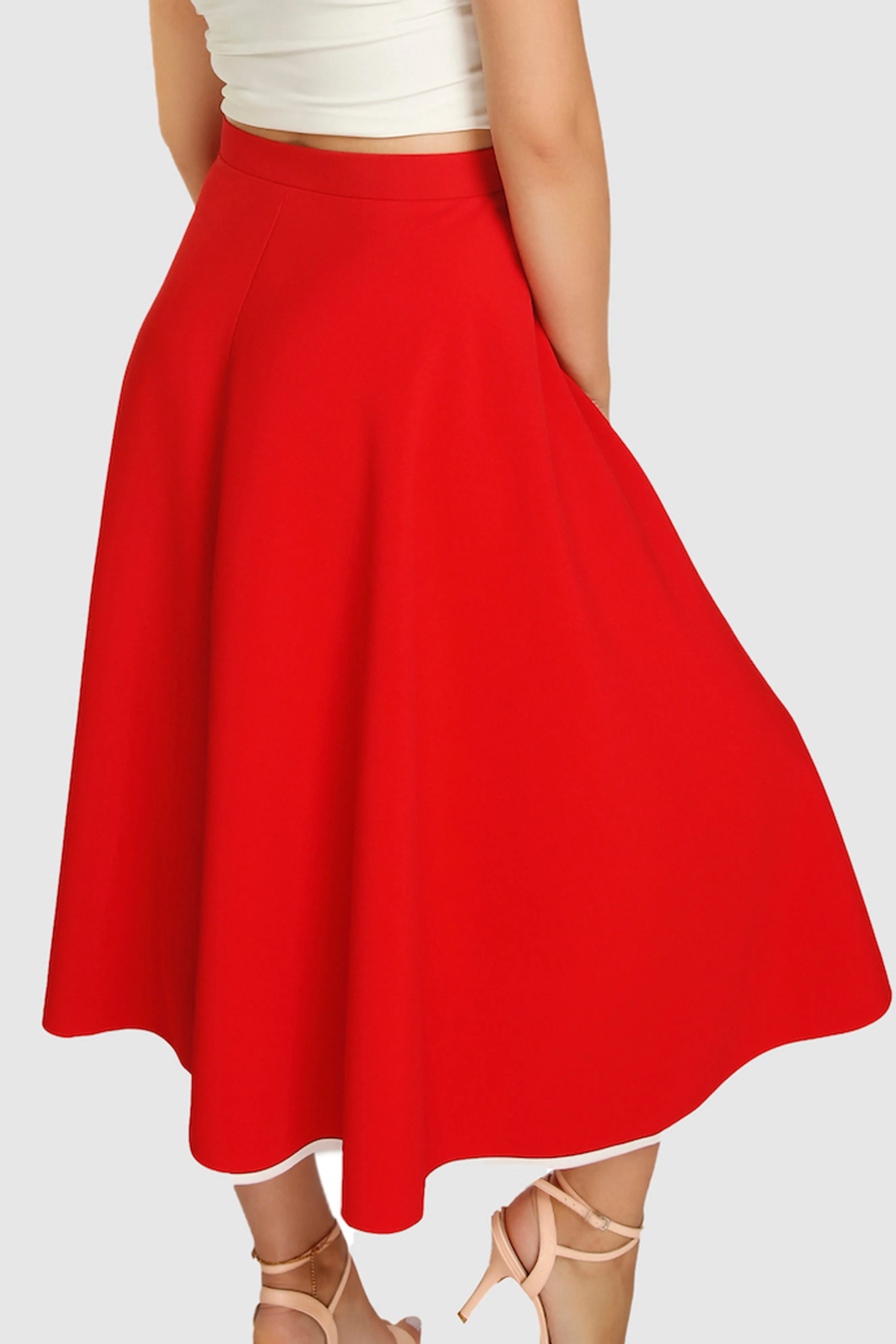 No.3 Touchline Tango Pin-up Button Skirt
