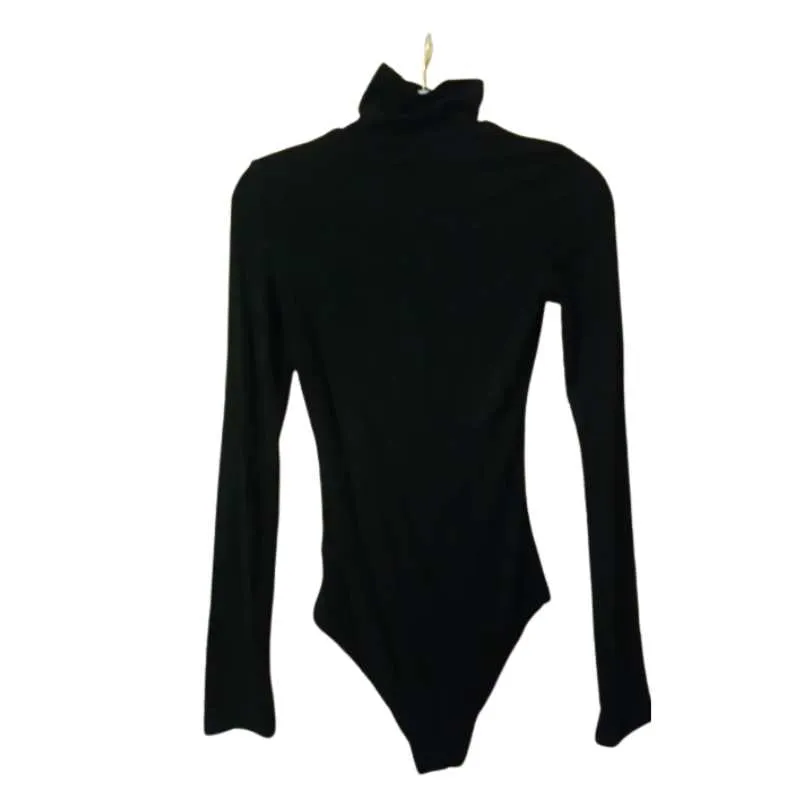 One-piece High-Neck Long-Sleeve Bodysuit