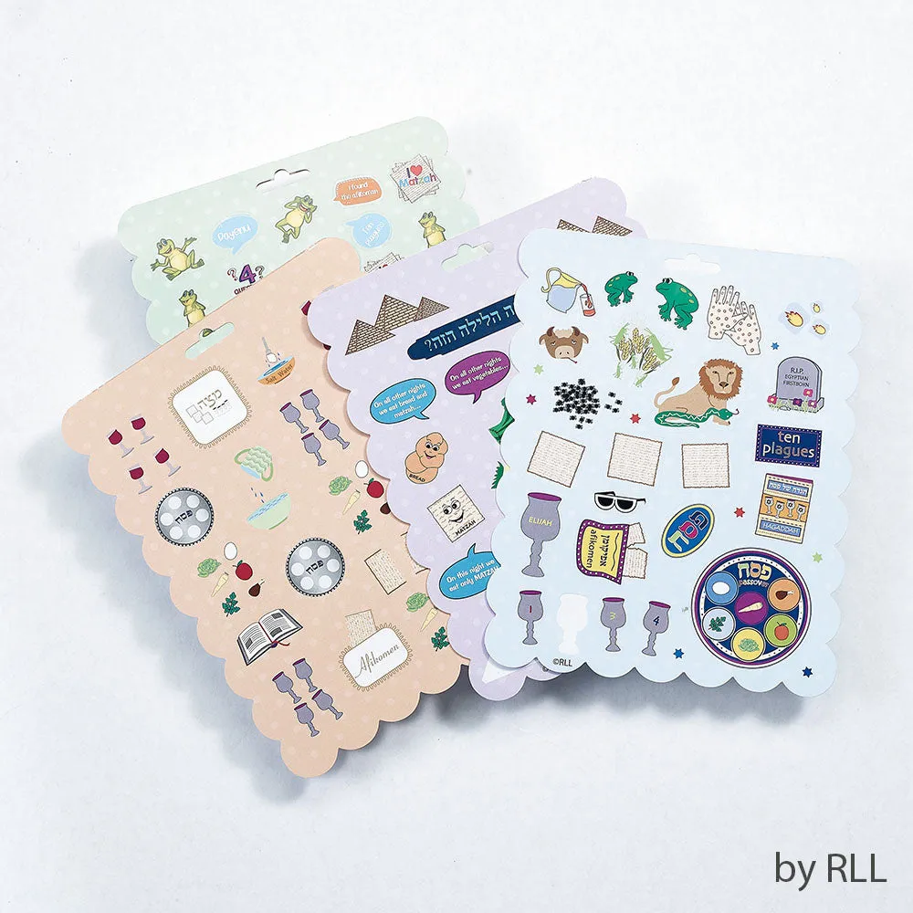 Passover Sticker Book, 100  stickers, 4 Pages