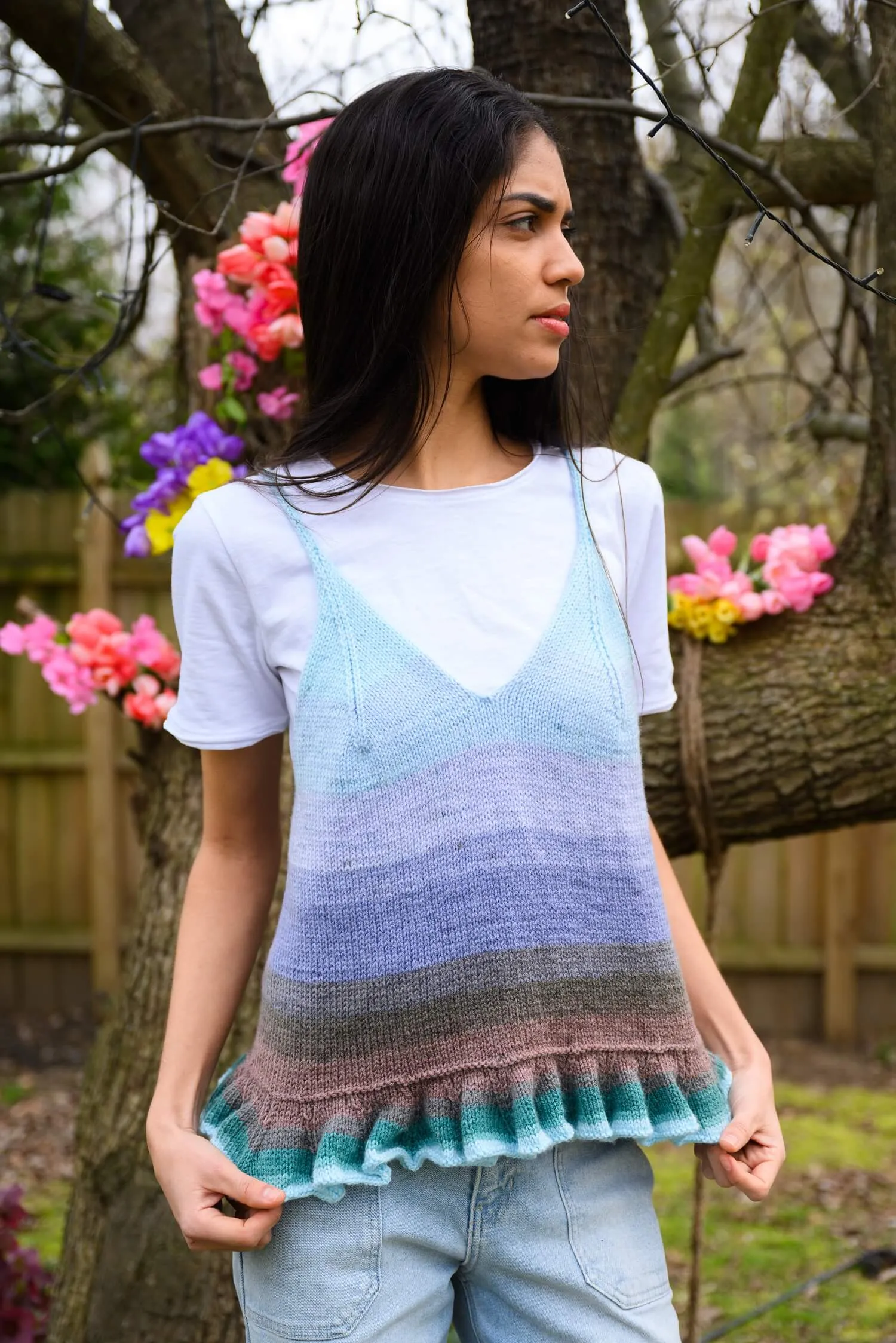 Peplum Top (Knit)