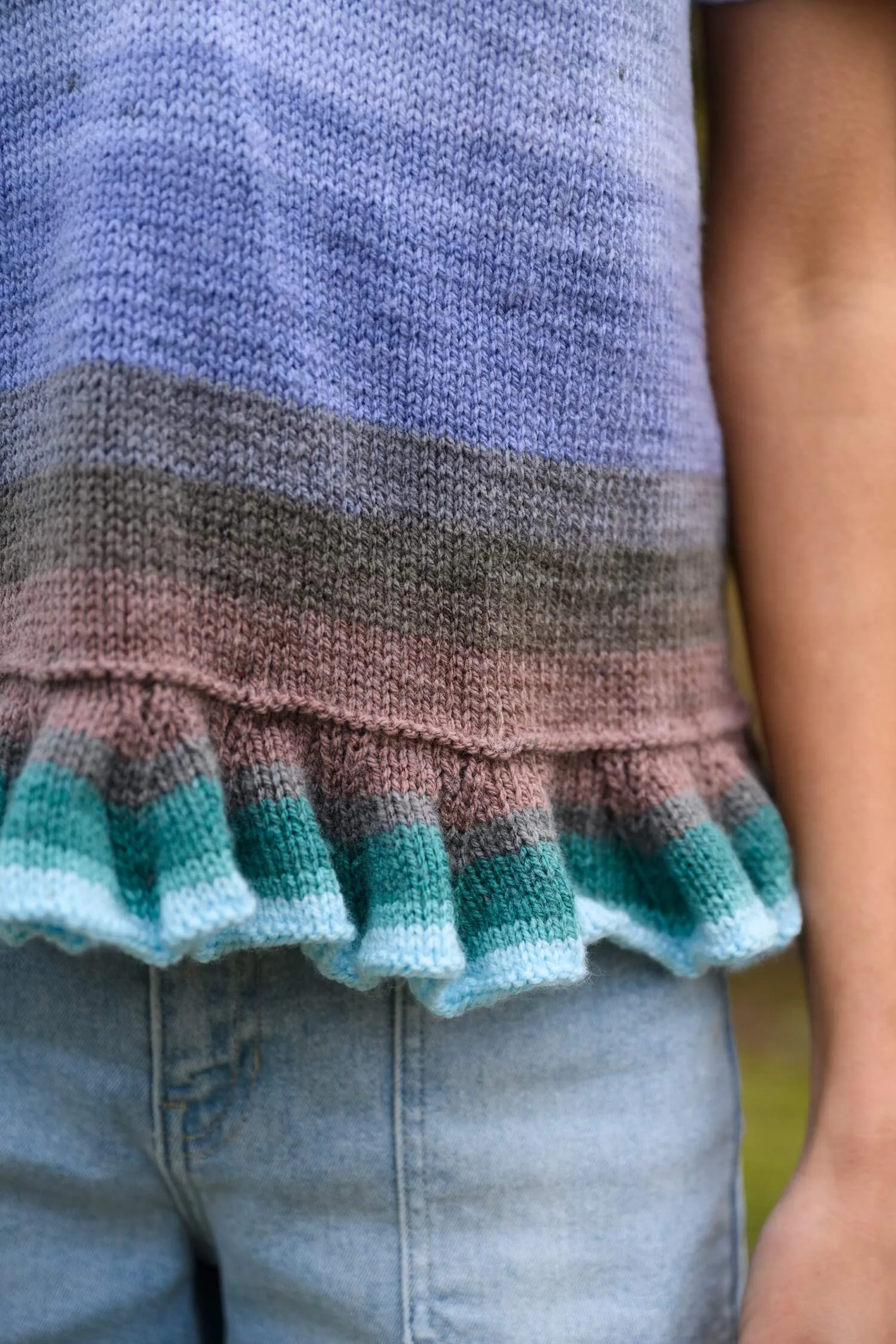 Peplum Top (Knit)