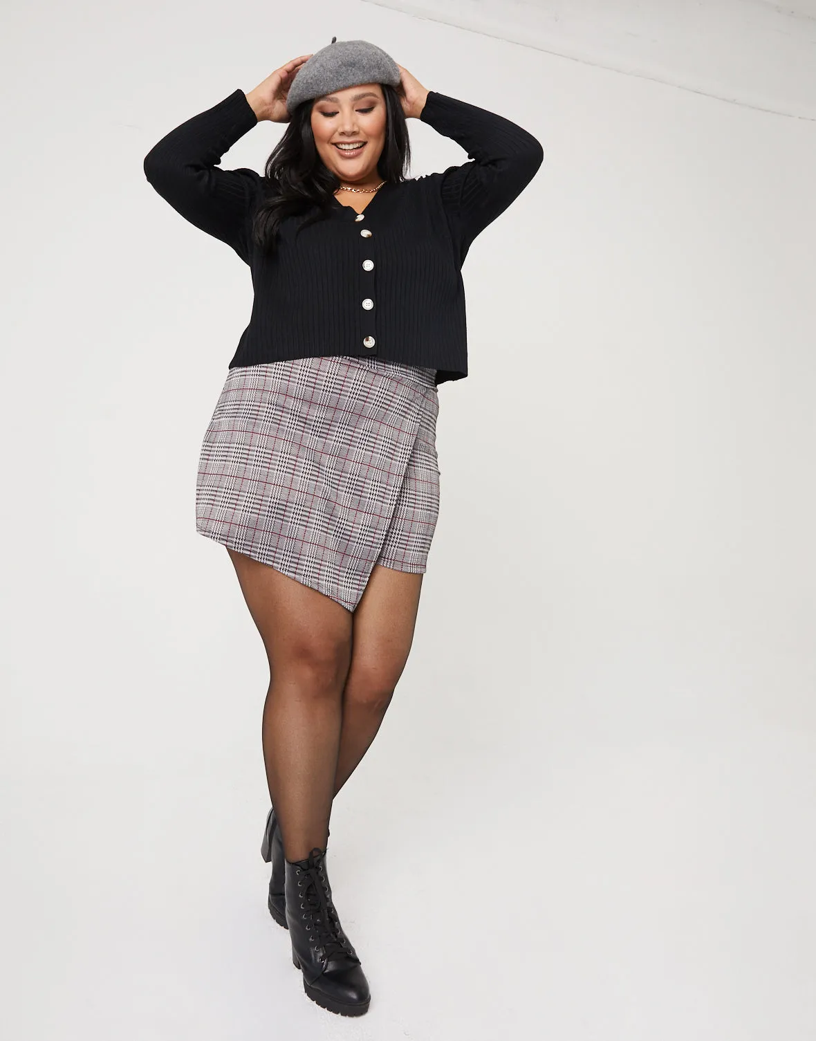 Plus Size Cardigan Top