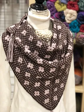 PRESSED FLOWERS SHAWL KIT