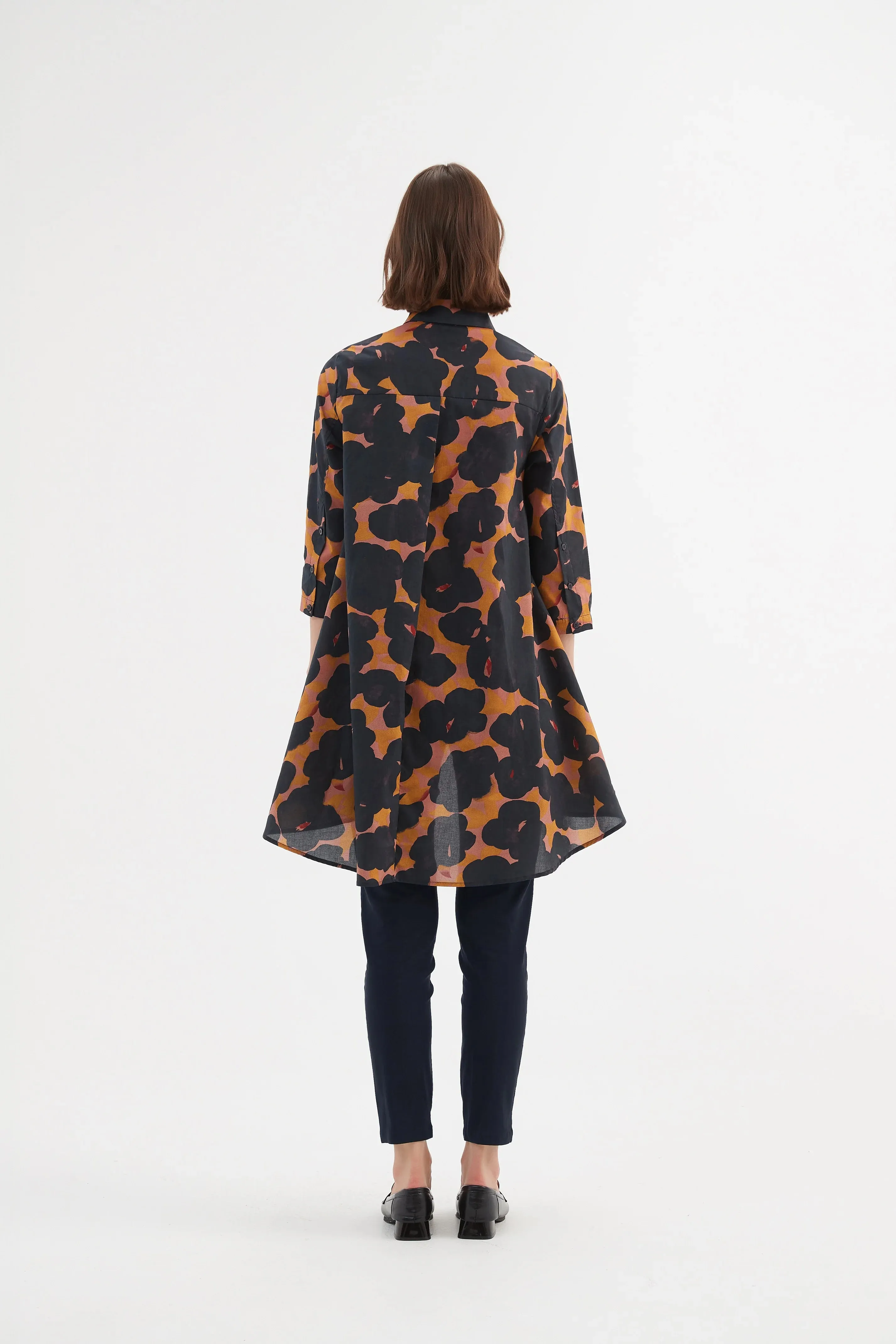 Printed Swing Back Shirt