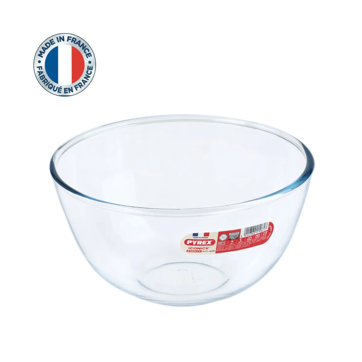 Pyrex Iconics Mixing Bowl 3.1L