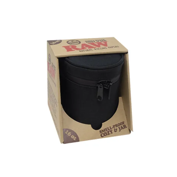 RAW - Smell Proof Cozy & 16oz Mason Jar