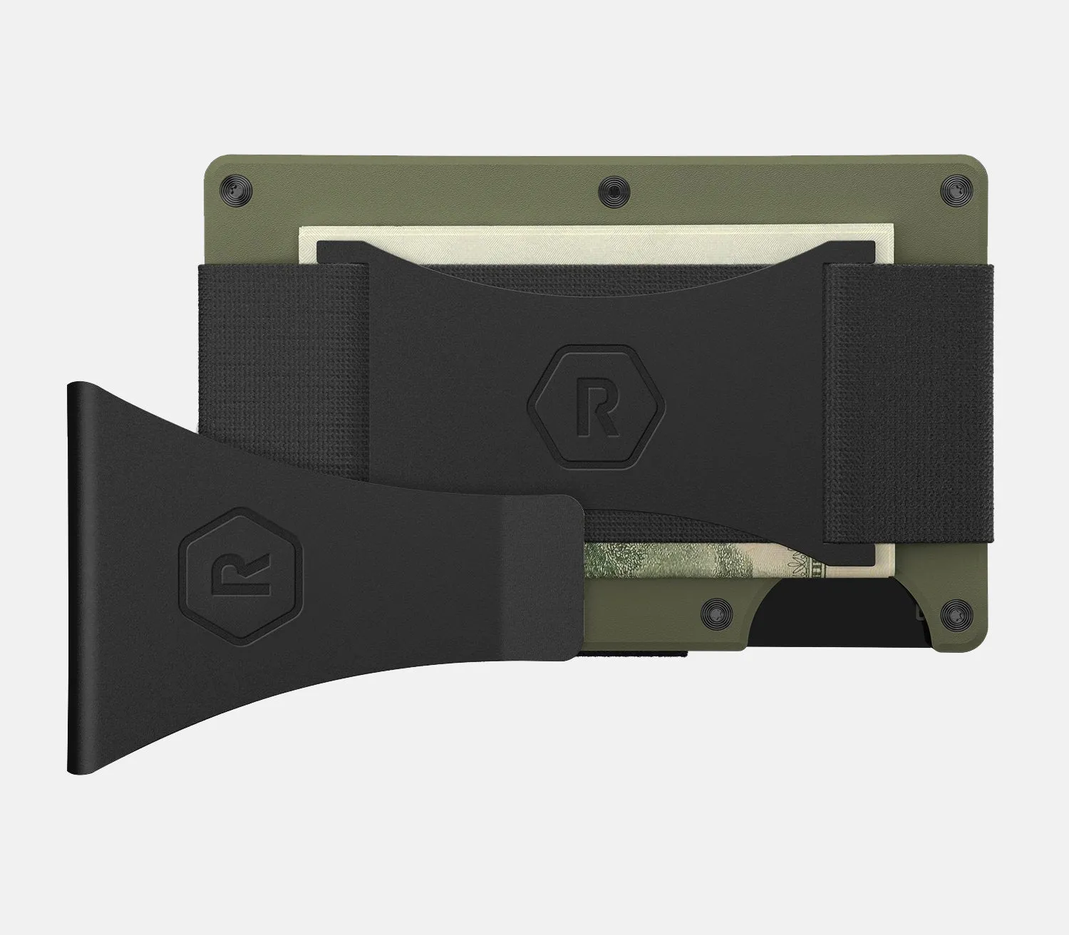 Ridge Wallet - Matte Olive