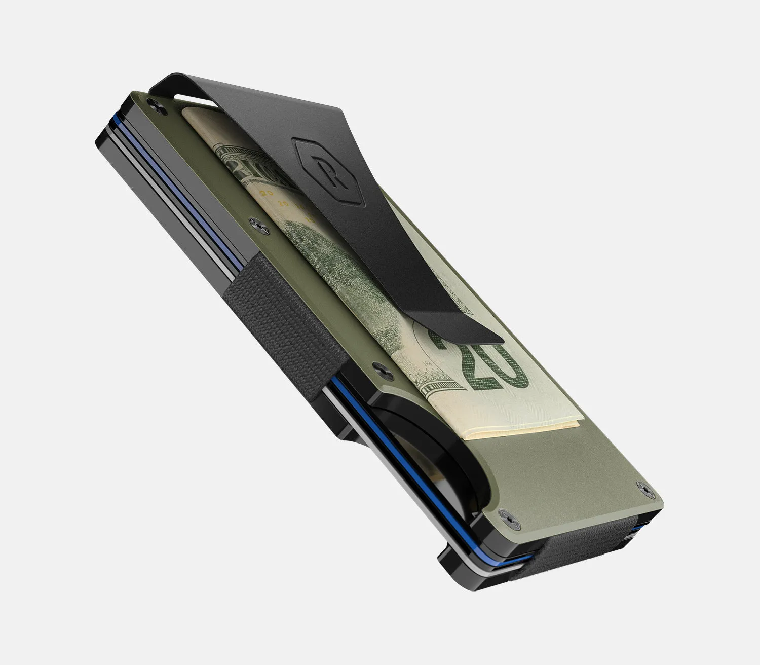 Ridge Wallet - Matte Olive